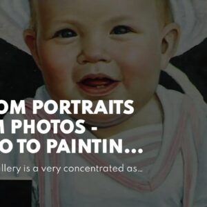 Custom portraits from photos - Photo to Painting by Master Artist