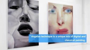 Paintings by Angela Santana that explore the 'male fantasy' and depiction of women in visual ar... 16 Paintings by Angela Santana that explore the 'male fantasy' and depiction of women in visual ar...
