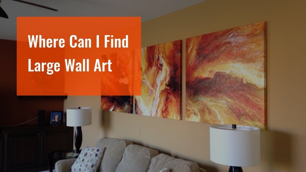 Where Can I Find Large Wall Art