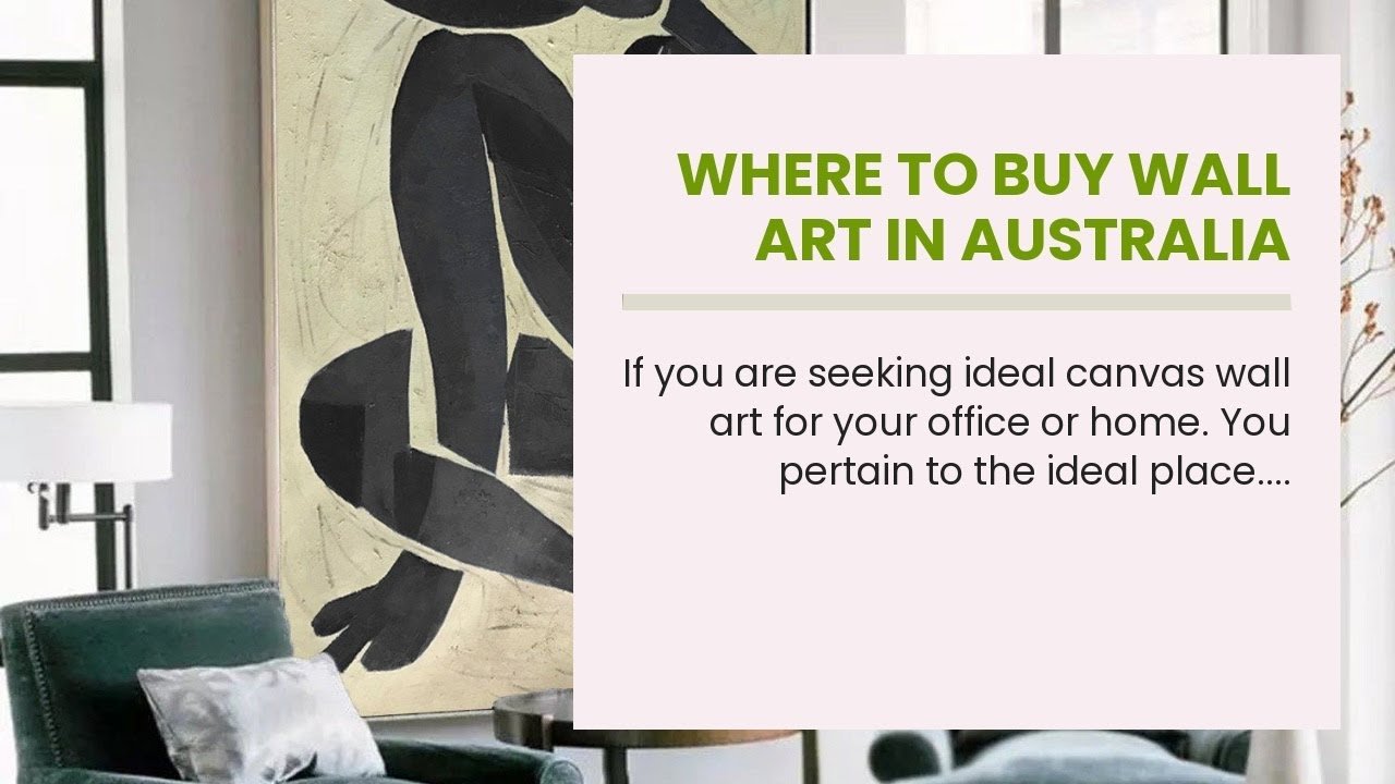 Where To Buy Wall Art In Australia