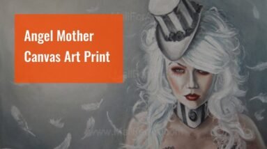 Angel Mother Canvas Art Print 16 Angel Mother Canvas Art Print