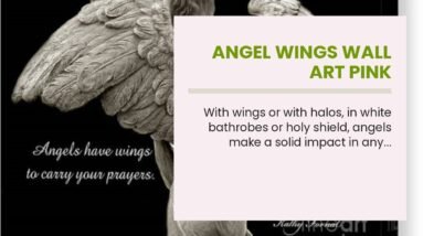 Angel Wings Wall Art Pink 8 Angel Wings Wall Art Pink