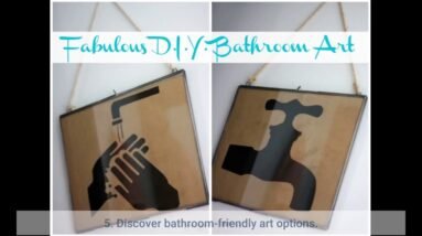 Bathroom Art Set 12 Bathroom Art Set