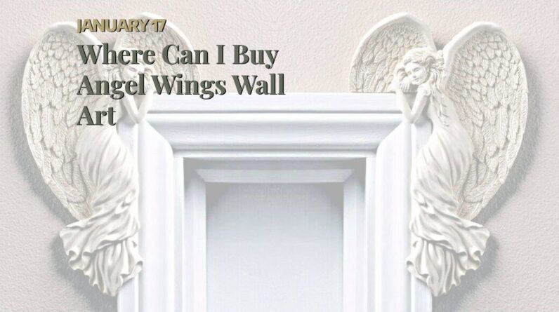 Where Can I Buy Angel Wings Wall Art