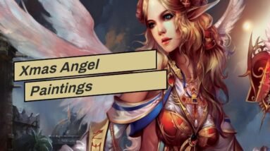 Xmas Angel Paintings 16 Xmas Angel Paintings
