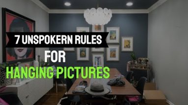 7 Unspoken Rules for Hanging Pictures in Group