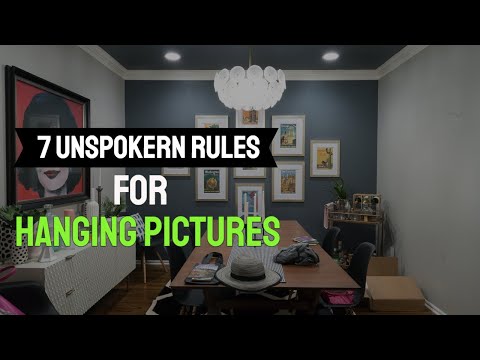 7 Unspoken Rules for Hanging Pictures in Group