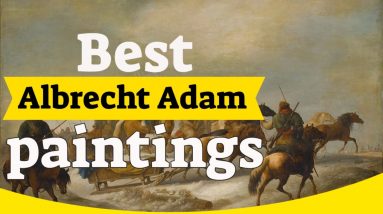Albrecht Adam Paintings - 30 Most Famous Albrecht Adam Paintings