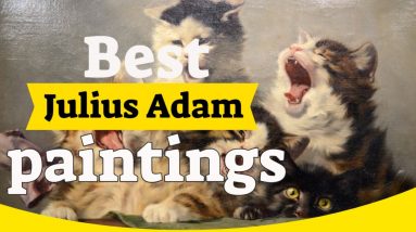 Julius Adam Paintings - 30 Most Famous Julius Adam Paintings